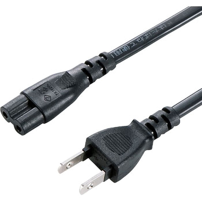 KB-DM2S-2 電源コード(2P・ストレートプラグ) サンワサプライ 埃防止