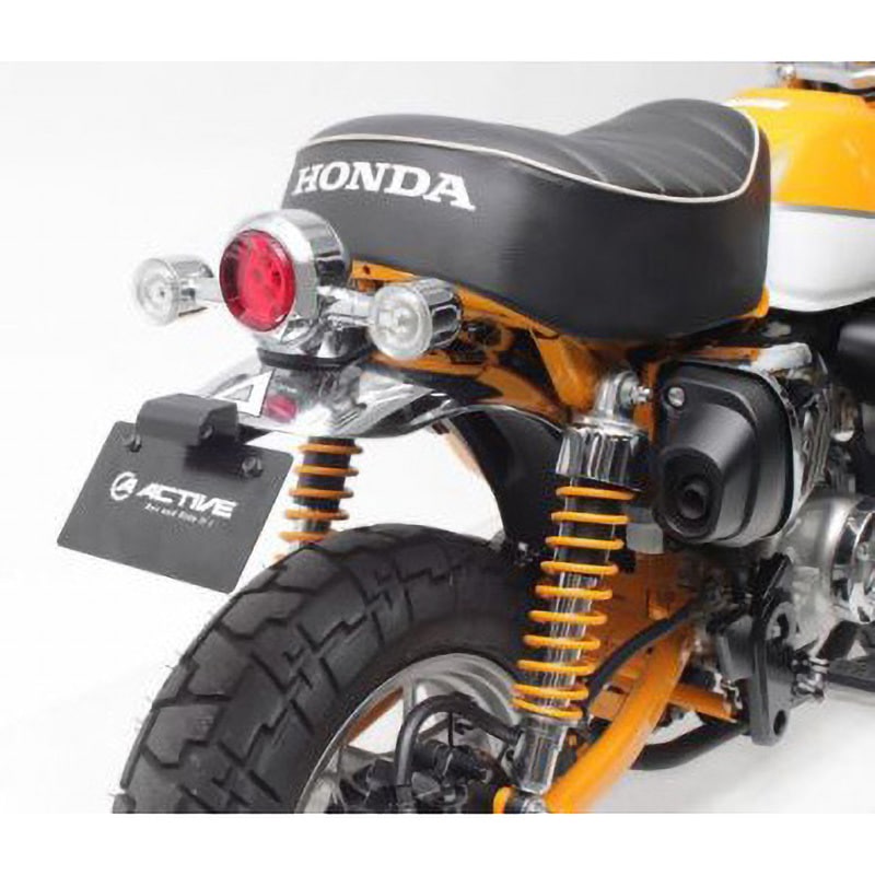 1151097 フェンダーレスキット ACTIVE(アクティブ) 主な適合車種MONKEY125 18-19 LEDナンバー灯付き ブラック色