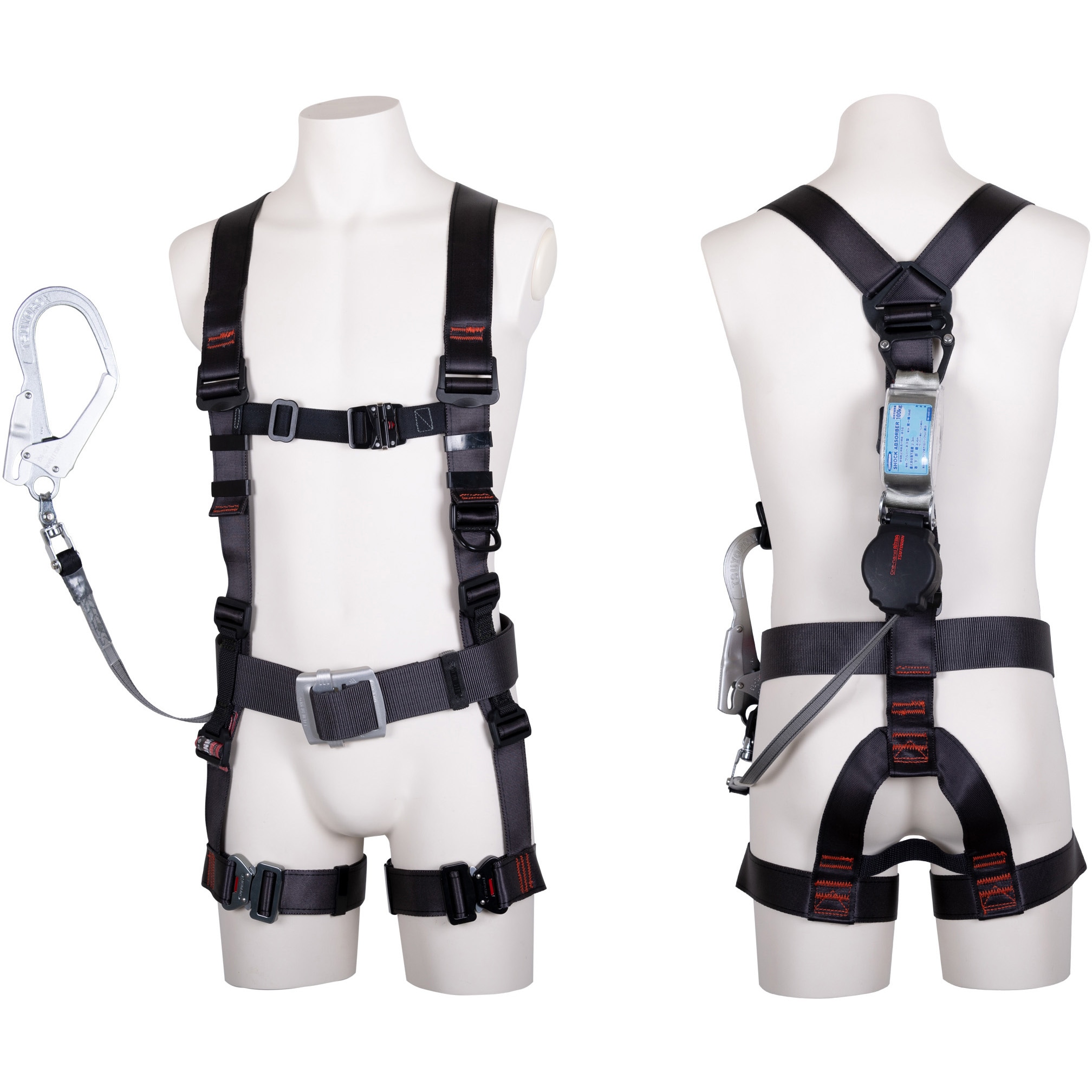 藤井電工 TH-506-OH93SV-OT-DG-M-R23-BX ハーネス【船橋馬込店】【店頭取引限定】【未使用】管理番号：ITXATKR3W06M TH-506-OH93SV-OT-DG-M-R23-JAN-BX フルハーネス型墜落制止用器具 飛燕