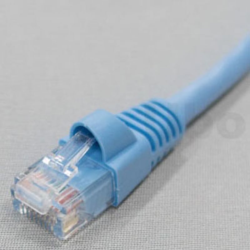 CAT5E-30L UTPケーブル CAT5eケーブル(CAT5E) ユーボン 爪折れ防止あり ストレート結線式 伝送帯域350MHz 30m 単線  1本