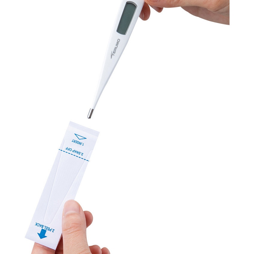 TPC-001 体温計プローブ用カバー 100枚入 1箱(100枚) ナビス(アズワン