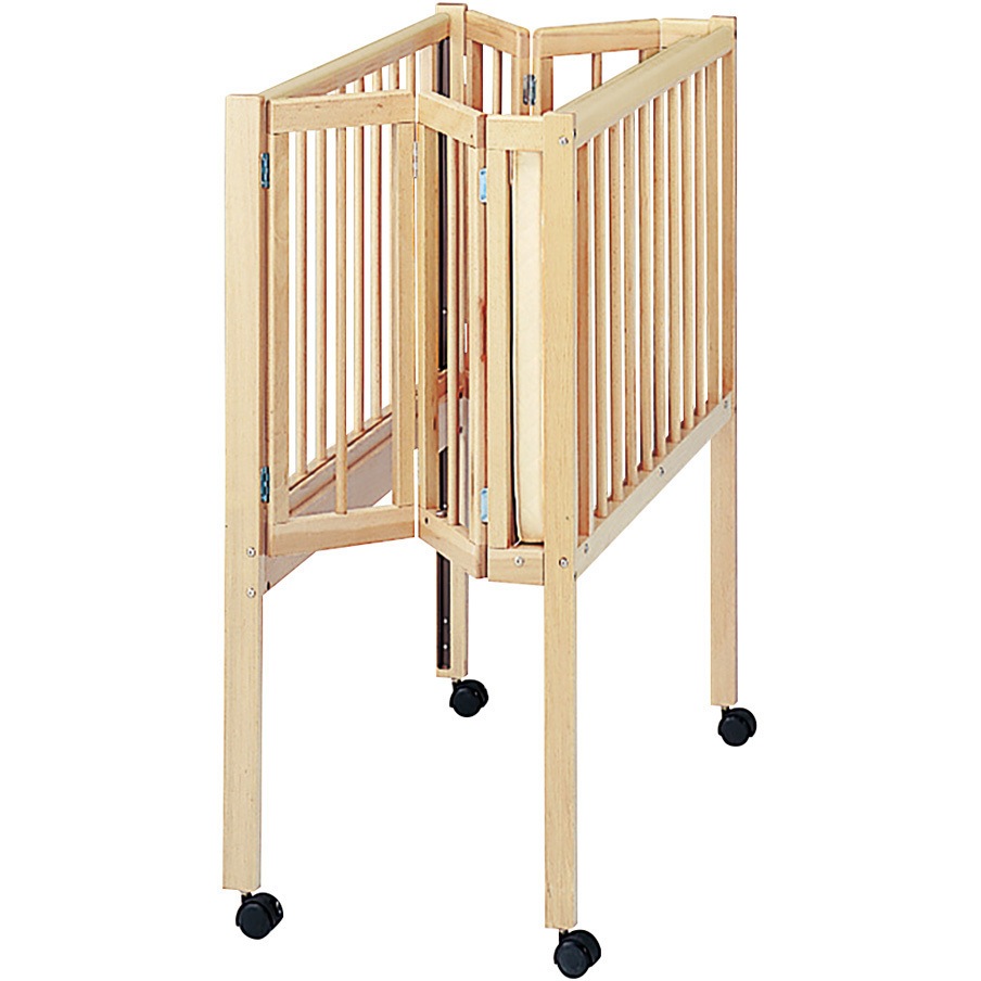 57338 保育用ベッド マット付き マスセット 幅650mm長さ1050mm高さ