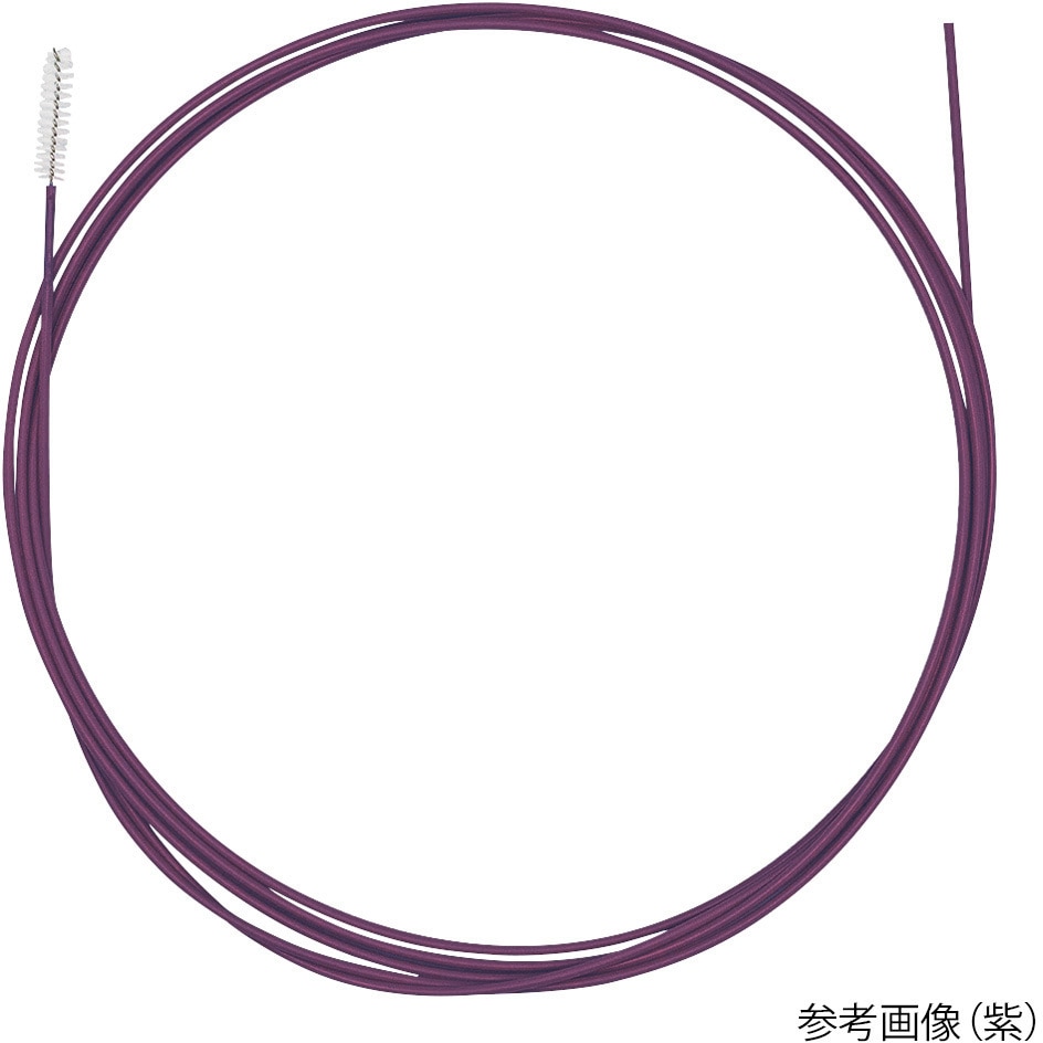 35-23025-3 内視鏡用円筒状ブラシ 50本入 名優 全長2300mm 1袋(3本) 35-23025-3