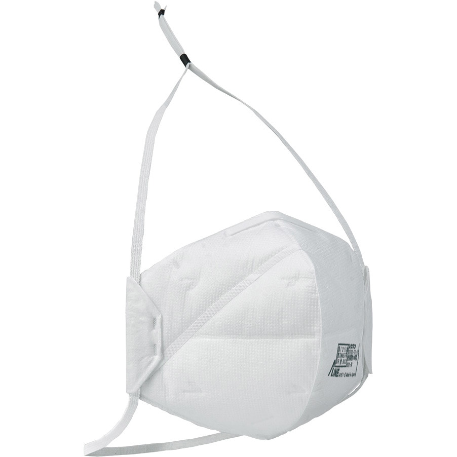 DD02-S2-2K 使い捨て式防じんマスク/二つ折り/個包装/10個1袋