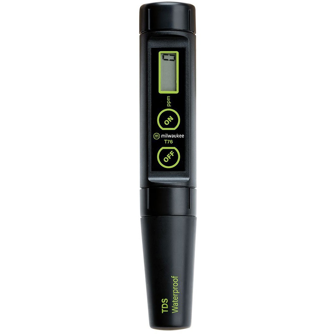 T76 TDSテスター(防水IP66/ポケットサイズ/センサー交換型) 1台 Milwaukee(ミルウォーキー) 【通販モノタロウ】 6,610円