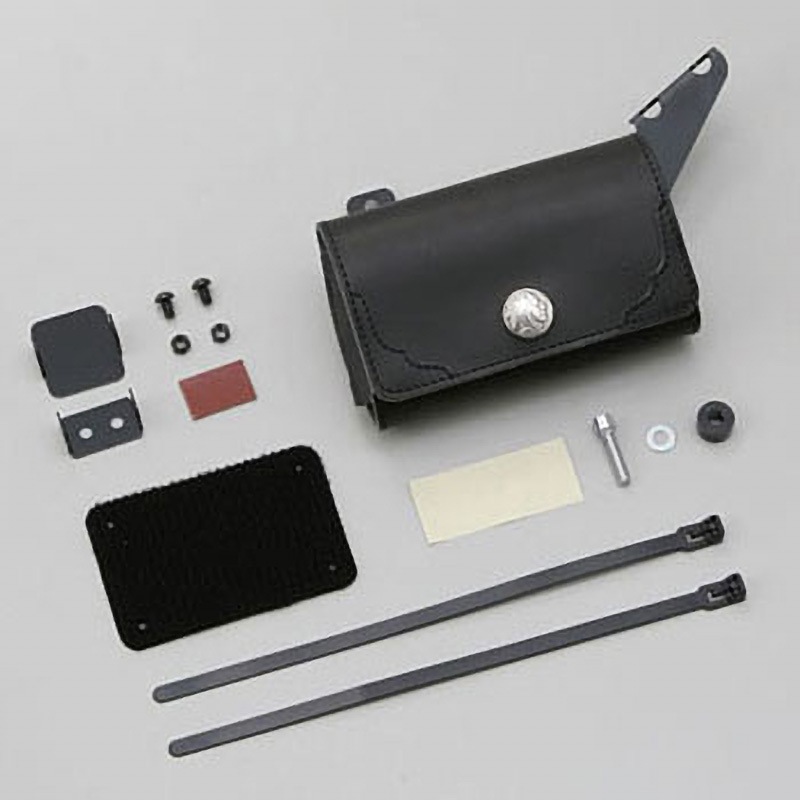 Thomson専用 79899 革鎧ETCケース スポーツスター用('14) ブラック 1個 DAYTONA