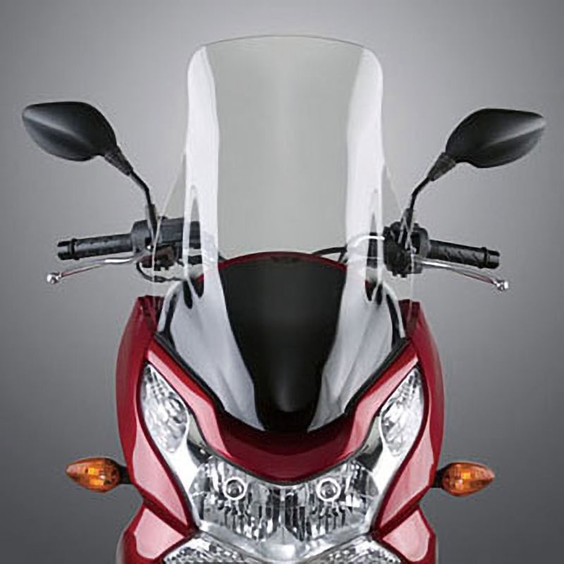 91339 NATIONAL CYCLE Vstreamウインドシールド PCX125/150 ショート/クリア National Cycle 幅324mm高さ394mm