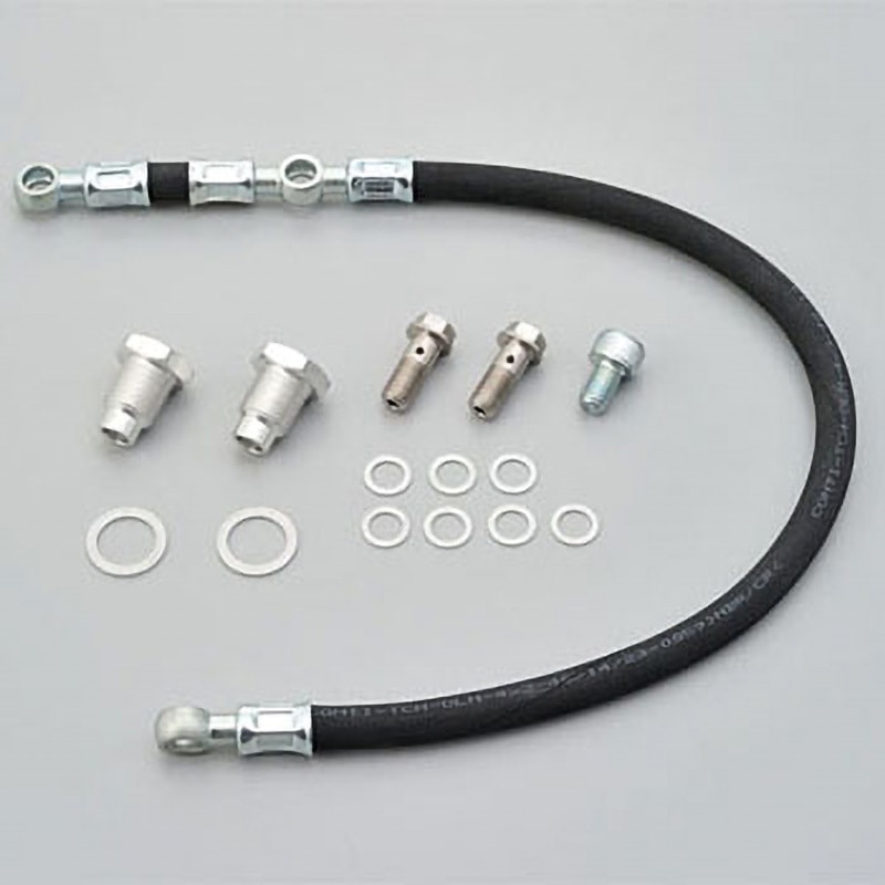 93267 KEDO ツインオイルライン(レース/ブラックホース) ■SR400/400FI/500 1個 KEDO 【通販モノタロウ】