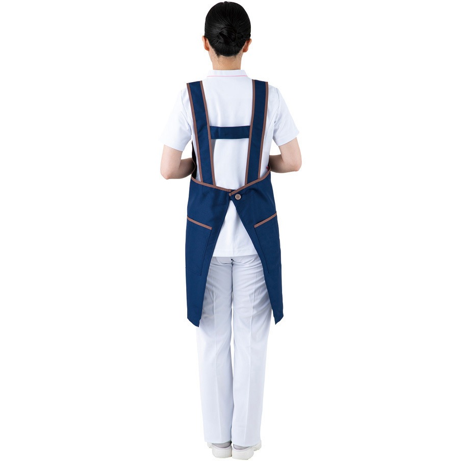 エプロン カーシーカシマ ネイビー色 フリーサイズ 【通販モノタロウ】