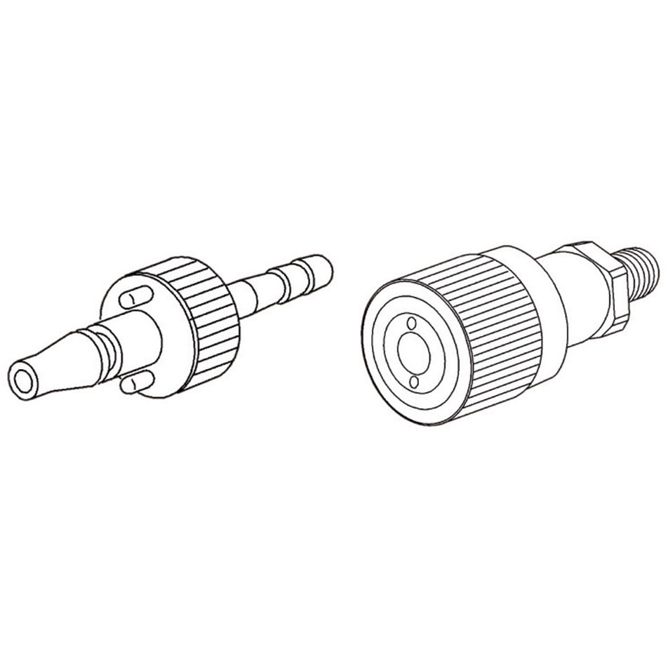 20799311 医療ガス配管二次機器用アウトレット付属延長ホース NO