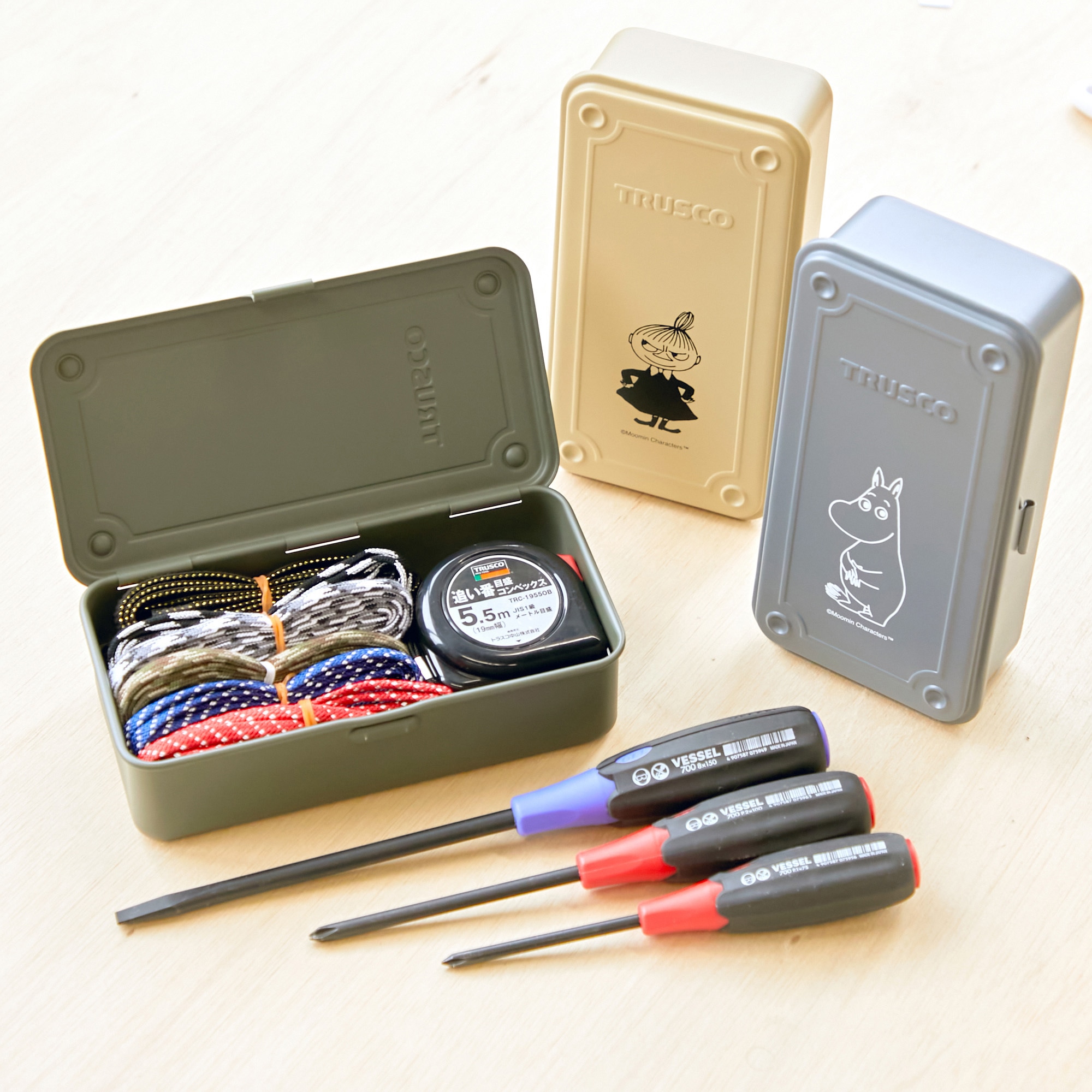 MTOD02SF トランク型工具箱(ムーミンシリーズ) 1セット TRUSCO 【通販