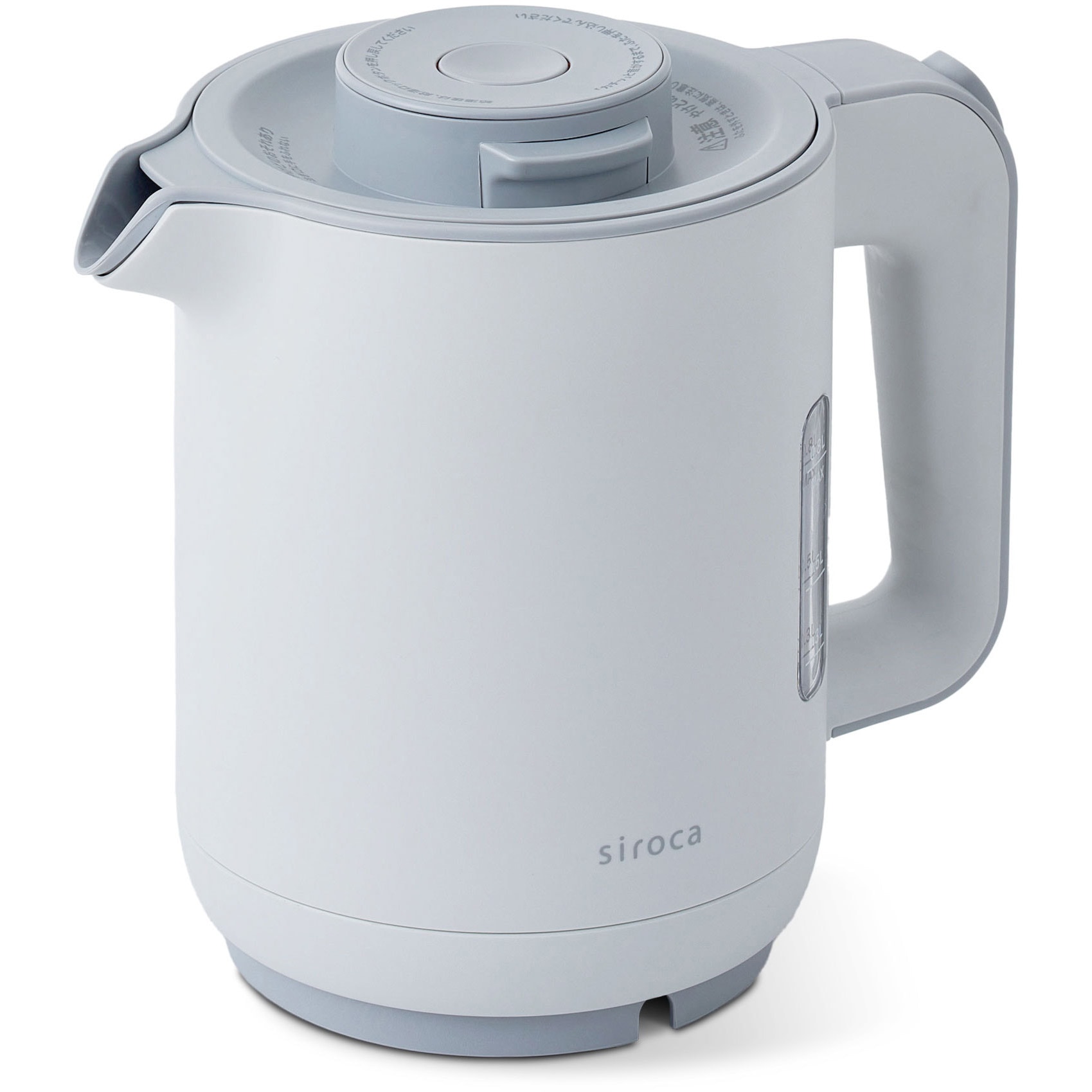 SK-A151(H) 蒸気セーブ電気ケトル siroca 容量最大800/最小140mL