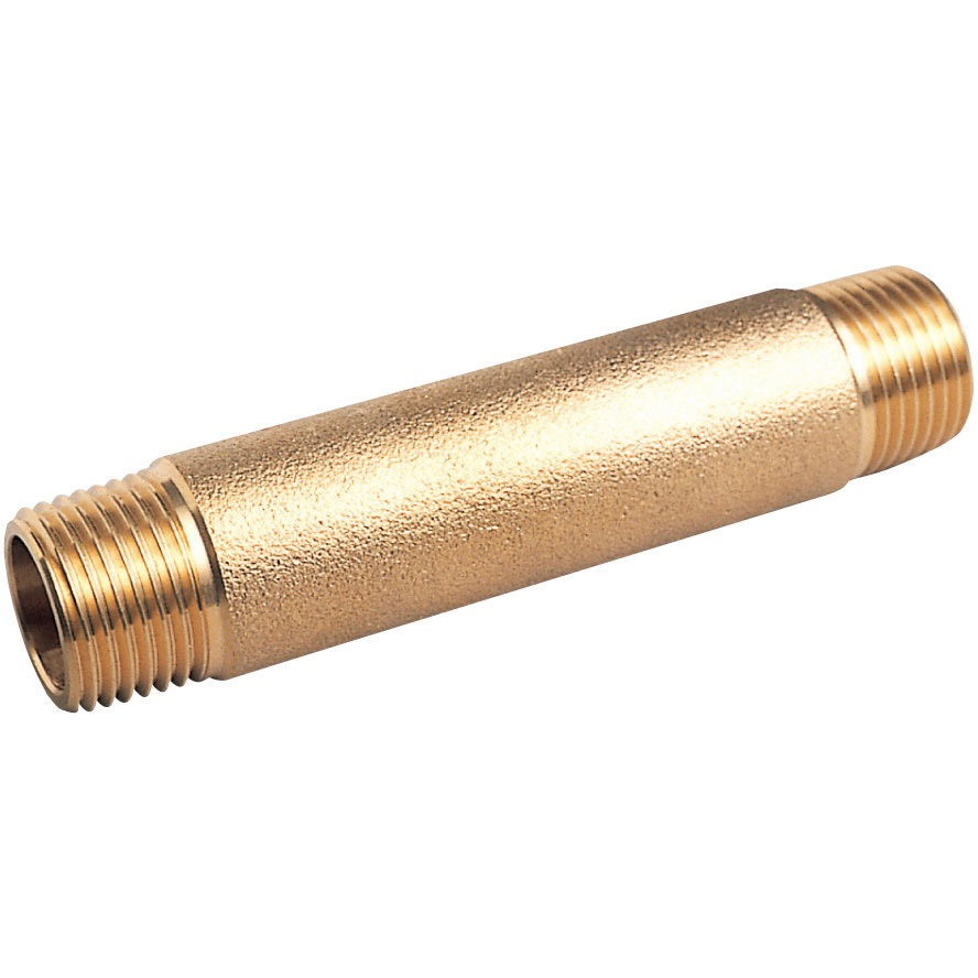 OK687L BC長ニップル オーミヤ 砲金 呼び径25×200Lmm  OK687L