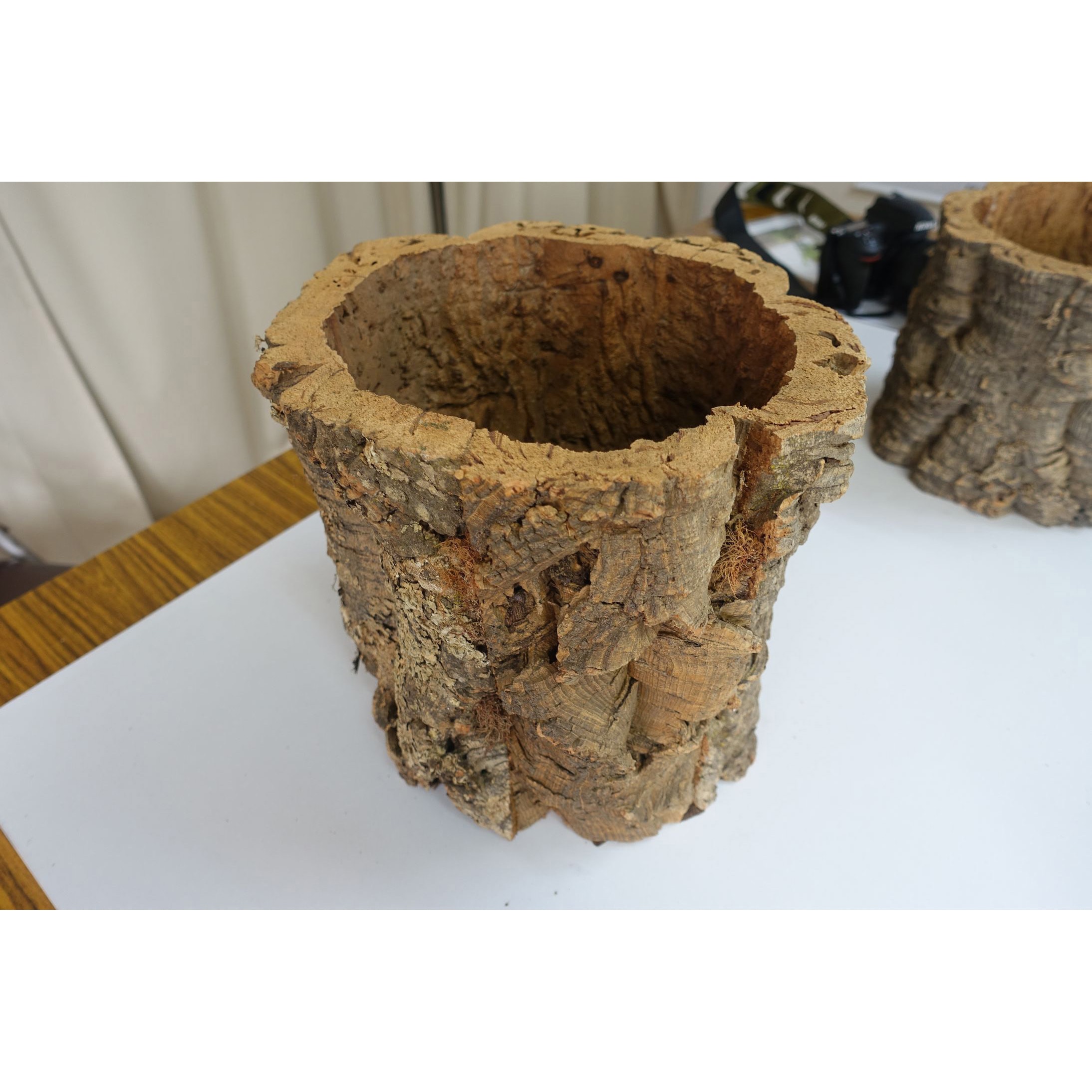 バージンコルクプランター トッパークリアール 外径200～250×H250mm 1個