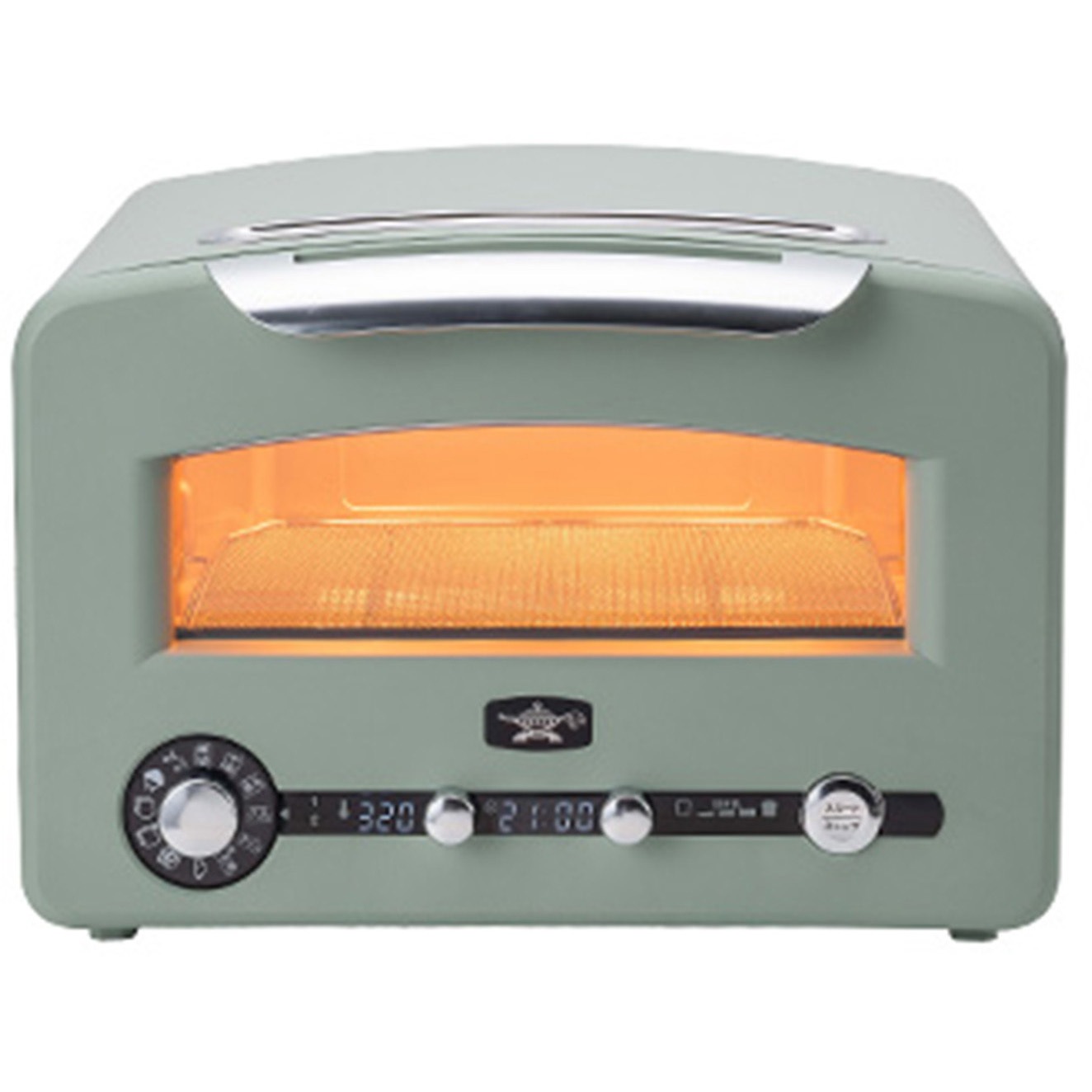 AET-GP14B(G) グラファイトグリル&トースター 4枚焼き Aladdin 消費