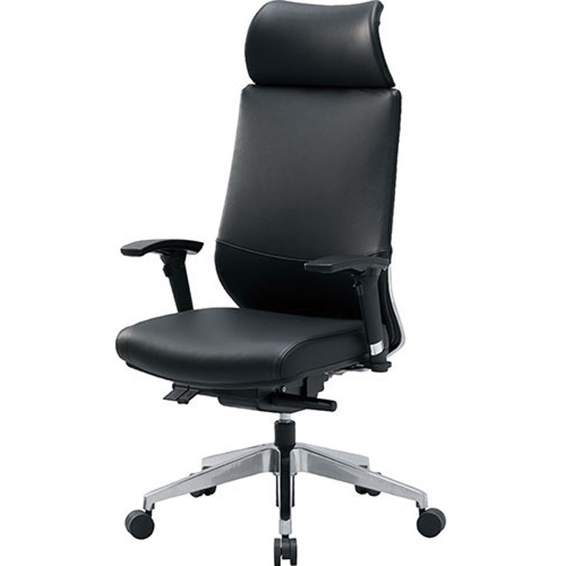 FDPRE-A630-V オフィスチェア_Prezyシリーズ アイリスチトセ 肘掛あり ヘッドレストなし 高さ960～1055mm幅630mm奥行630mm  FDPRE-A630-V