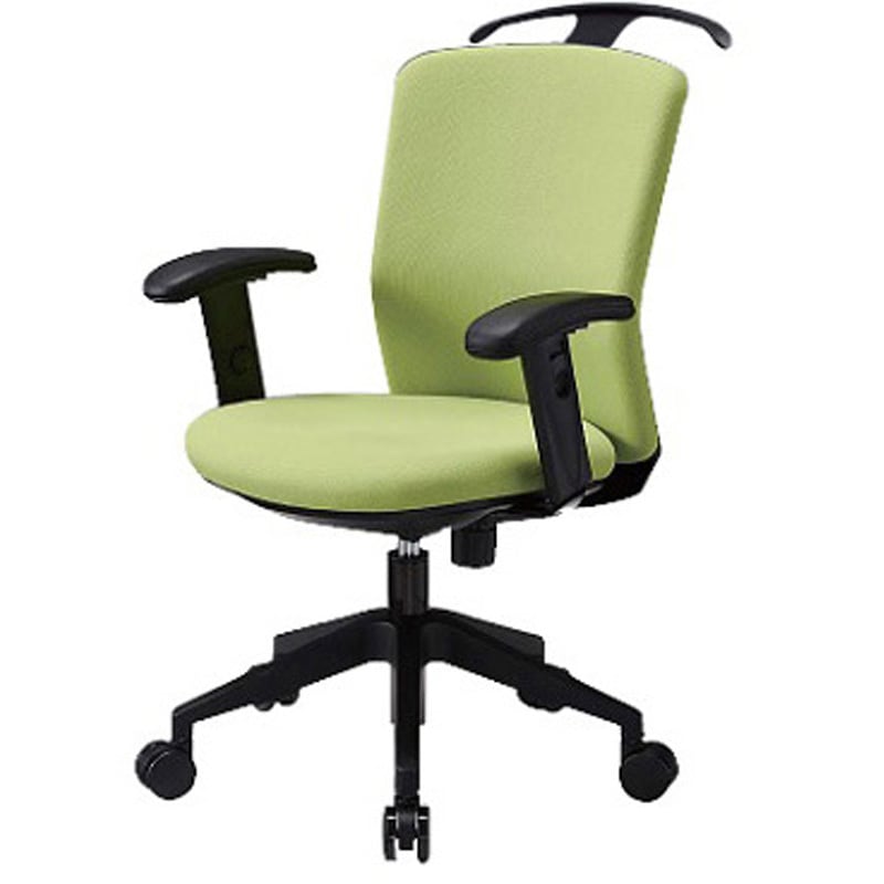 HG1000-M2-F・HG1000ハンガーB オフィスチェア_回転イスHG-1000 シリーズ アイリスチトセ キャスターあり 肘掛あり(可動肘) グレー色 寸法585×665×885～975(S425～515)mm