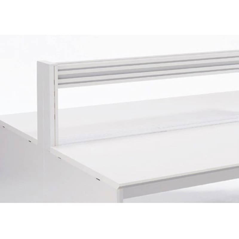 IC-FRE-DTF両面用1段W1000OW 事務用デスク_FREIデスクトップフレーム(両面用) アイリスチトセ 色OW 幅1000mm高さ355mm