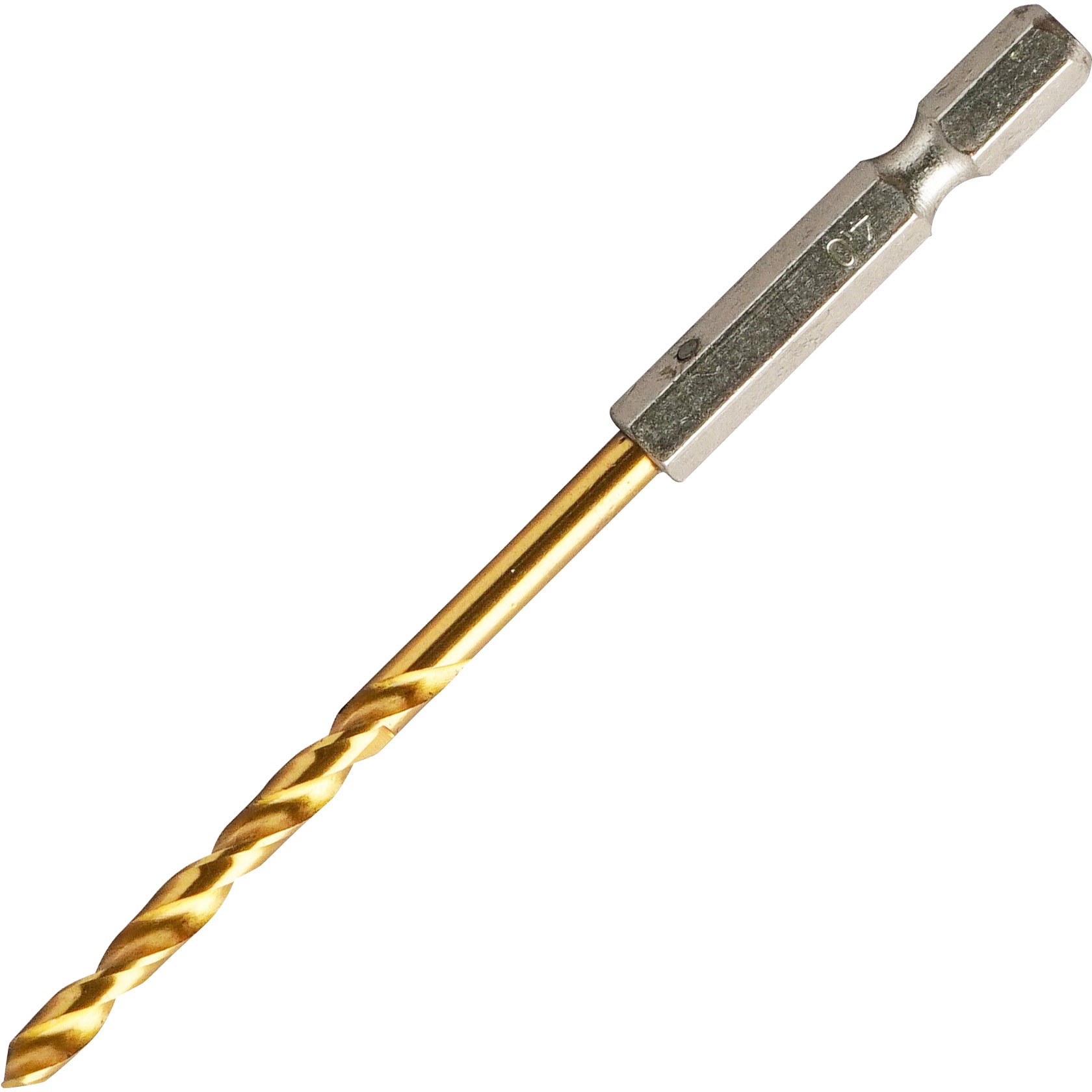 GTTD-40 鉄工用ドリル刃 GREAT TOOL HSS鋼製 刃先径4mm六角軸対辺6.35 
