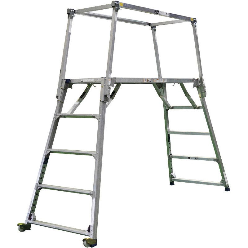 (一部地区配送制限あり製品) ピカ　移動式足場ＡＴＡ型　１段セット　（1台）　品番：ATA-1B