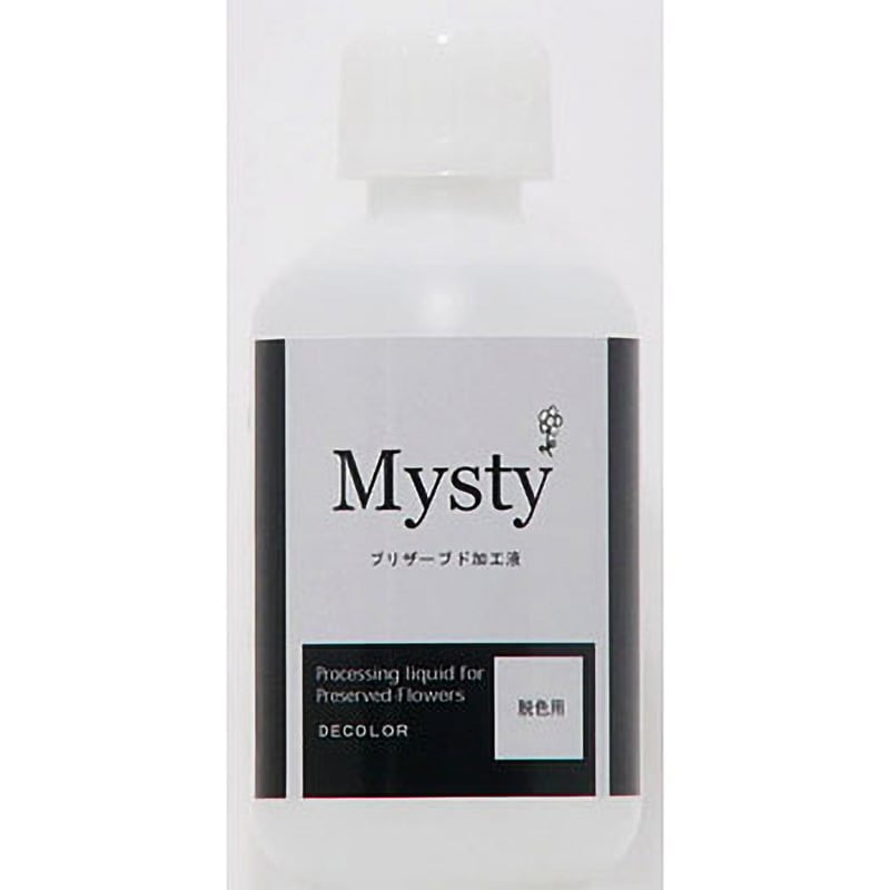 無色 プリザーブド加工液 ミスティー 脱色用 1本(500mL) パレス化学 