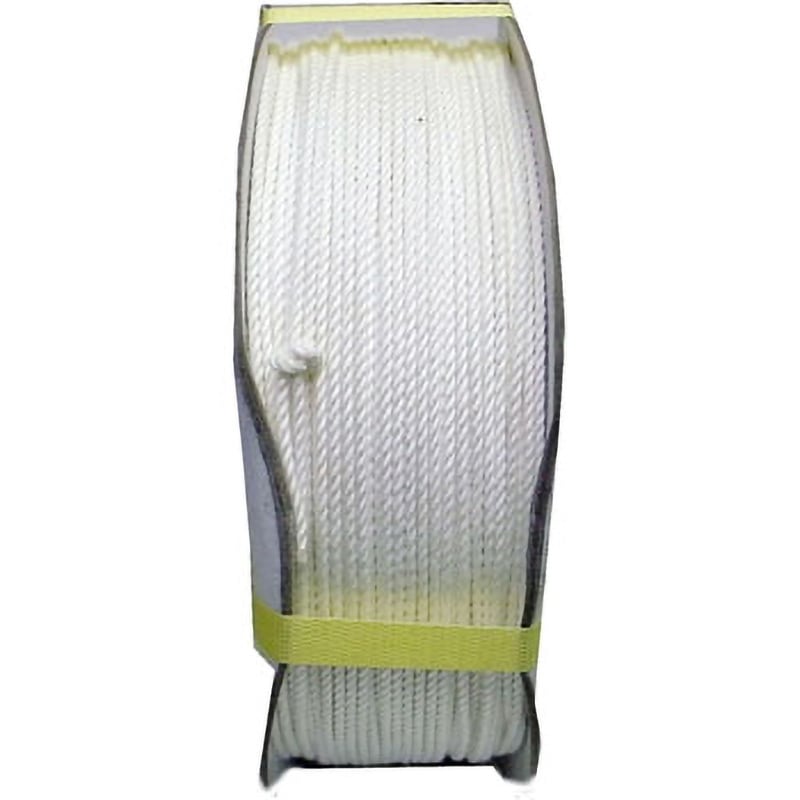 KM3-300 R クレモナロープ まつうら工業 白色 種類3打ち ドラム巻 太さ3mm長さ300m 1個