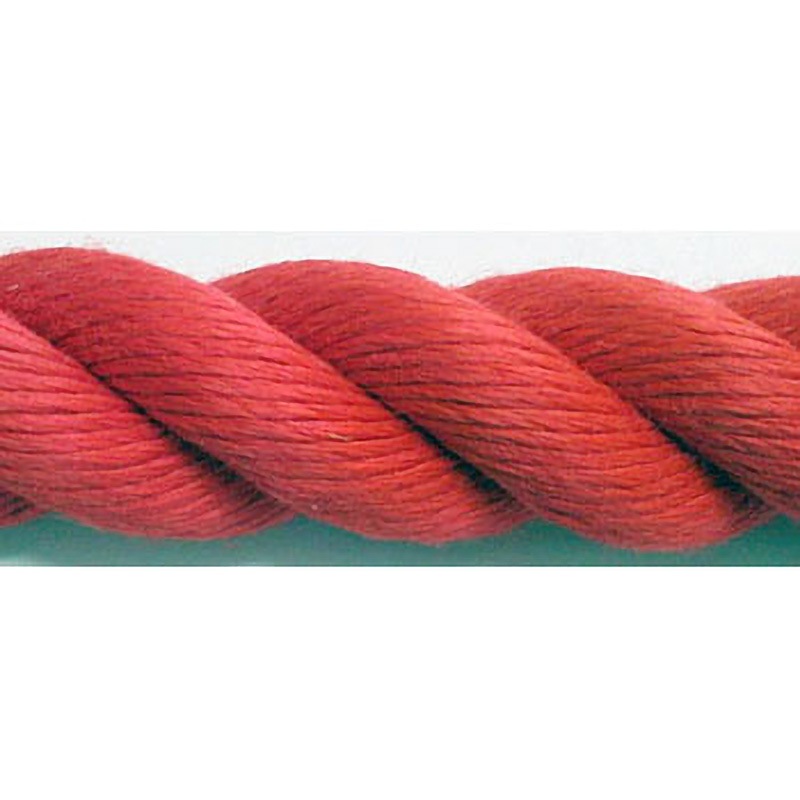 PPCOLOR30-30RED R スパンシーカラーロープ まつうら工業 ドラム巻 種類3打ち 赤色 太さ30mm長さ30m 1個 PPCOLOR30-30RED R