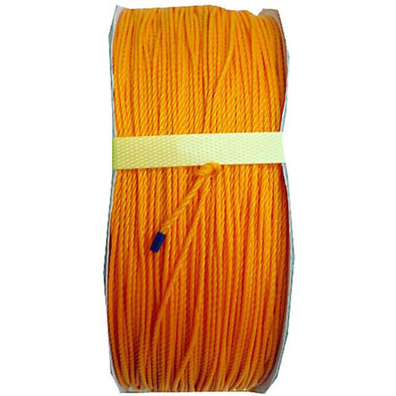 PE3-300ORE R PEロープ まつうら工業 ドラム巻 オレンジ色 太さ3mm 5,518円