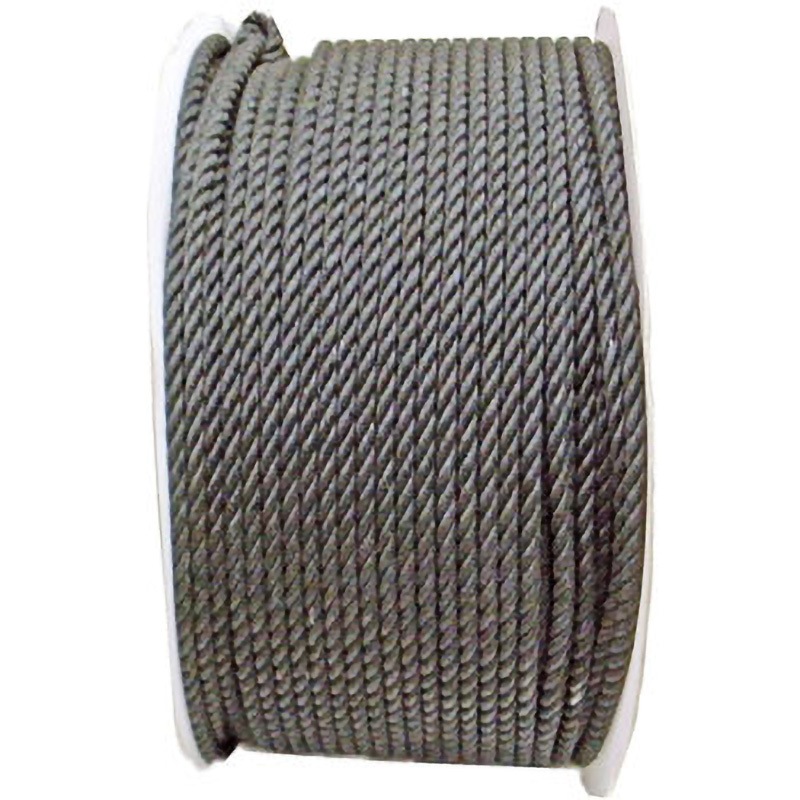 M5-200BK R 綿ロープ まつうら工業 ドラム巻 種類3ツ打ち 太さ5mm  M5-200BK R