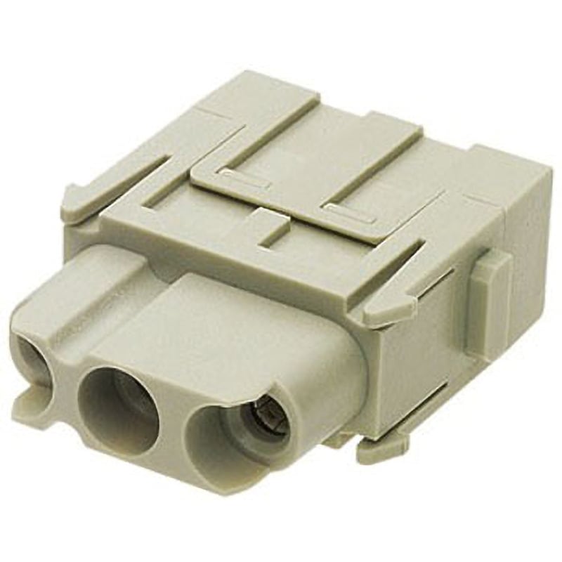 09140032701 Han 3Cアクシャルスクリューモジュール ハーティング 定格電流40A サイズ1Module導体断面積2.5～8mm<sup>2</sup> 1袋(2個)