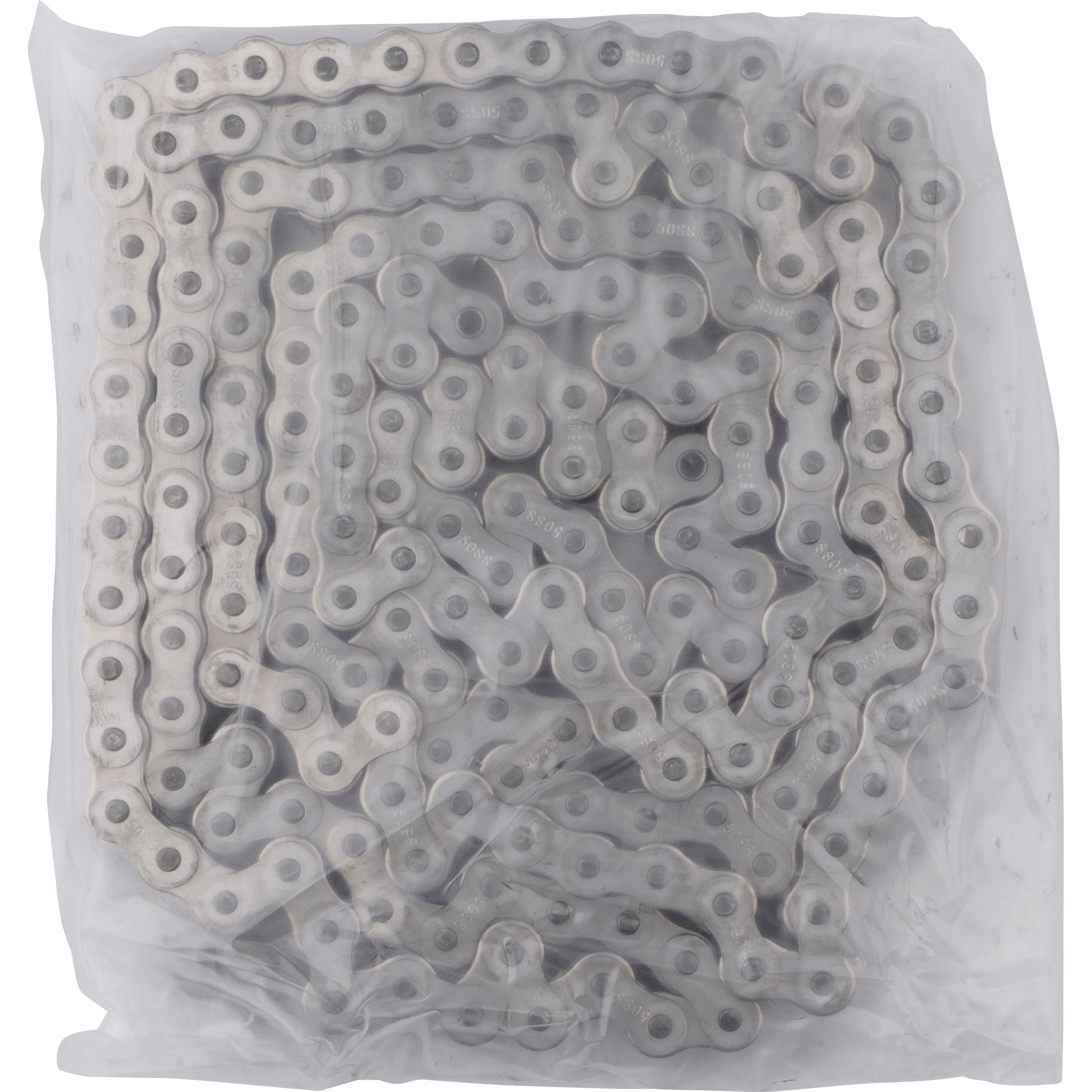 SUS50-1×3m ローラーチェーン ステンレス製 モノタロウ 列数1 ユニットリンク数190 ピッチ15.875mmリンク内幅9.40mm