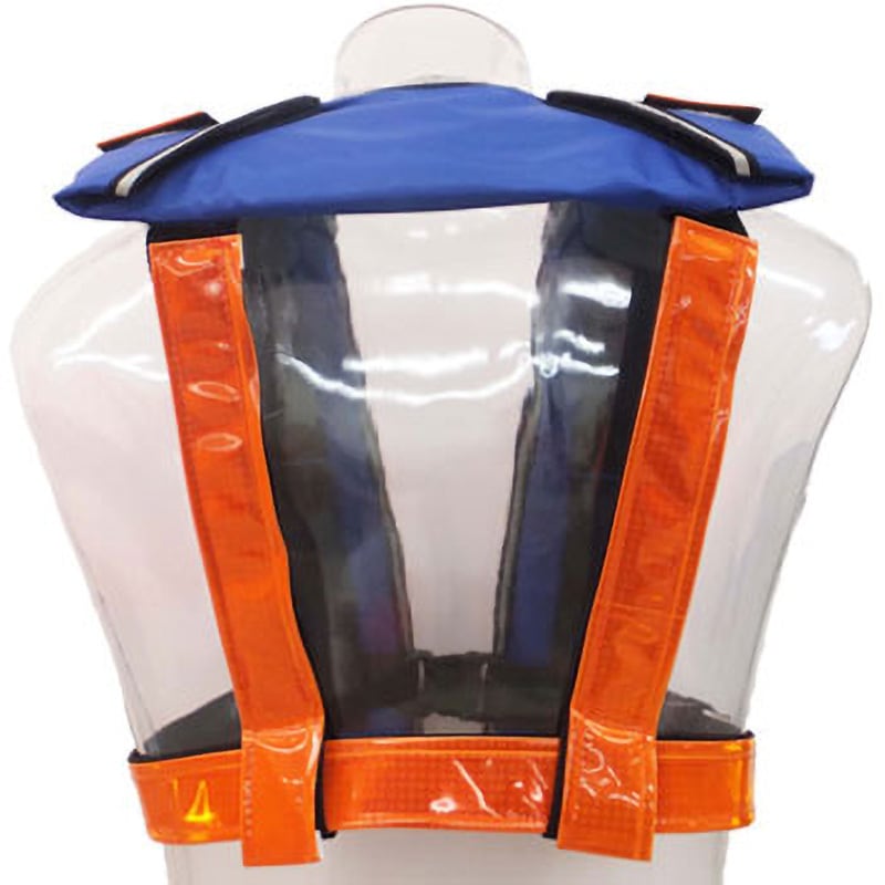 オーシャンLG-1-JR型 TYPE A 反射材付き 自動膨張式ショルダータイプ  