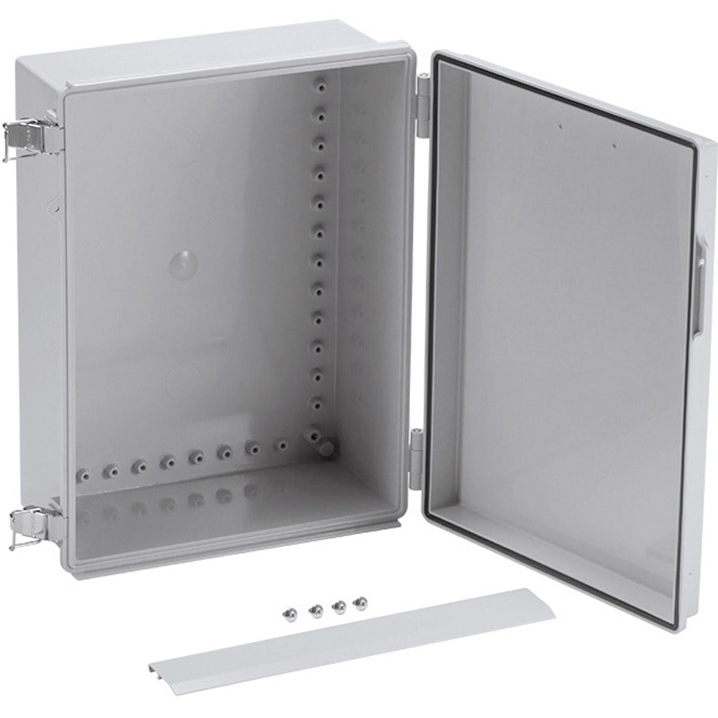 BCPR253518SN 防水・防塵ルーフ付ポリカーボネートプラボックス BCPR