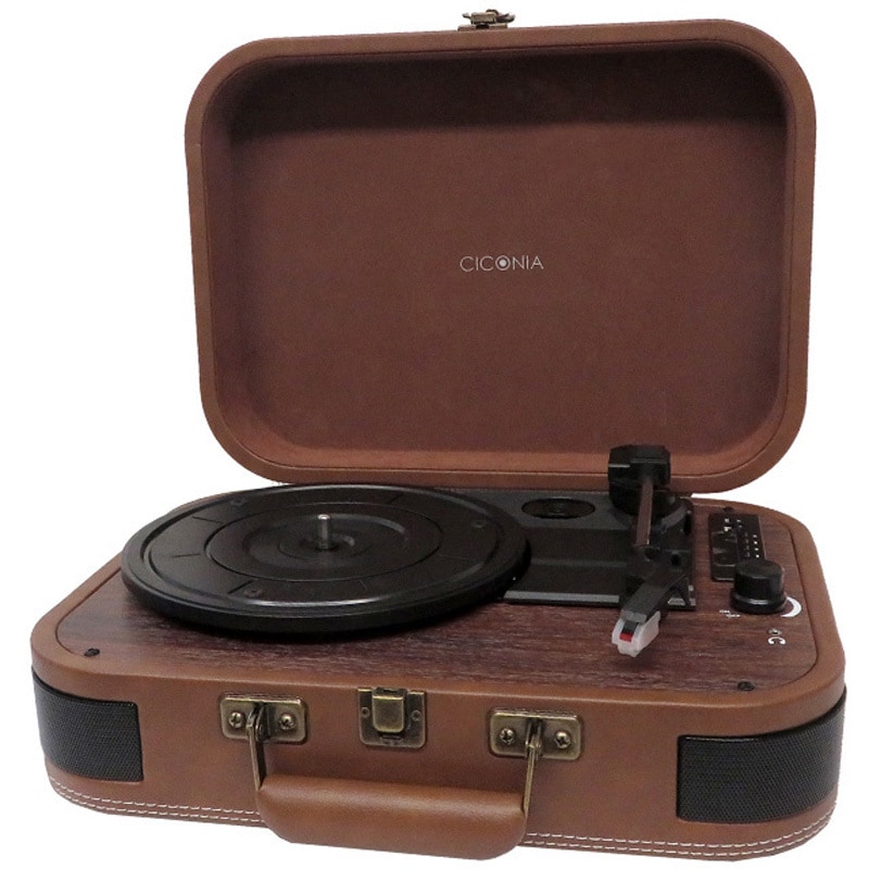 TE-2310RE リチャージャブルレコードプレーヤー 1台 CICONIA 【通販モノタロウ】 10,345円