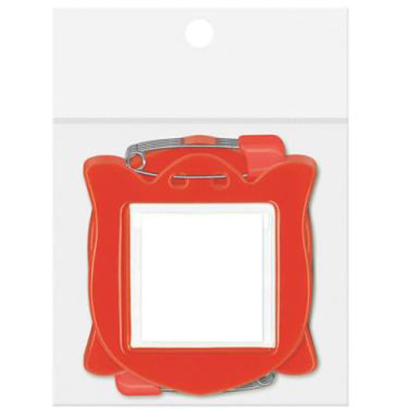 C-71-10-R チューリップ型名札 10枚パック 共栄プラスチック