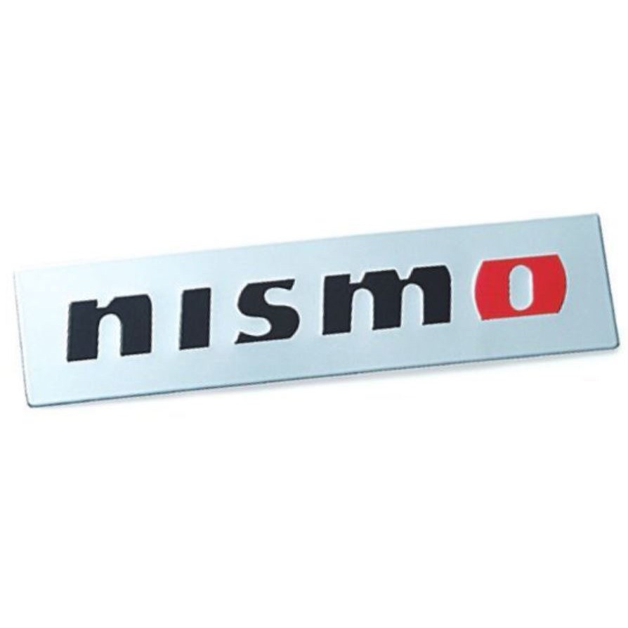 日産純正 NISMO ロゴエンボスプレート 日産 - 2枚 ニスモ ロゴエンボスプレート NISMO 日産 NISSAN 新品未