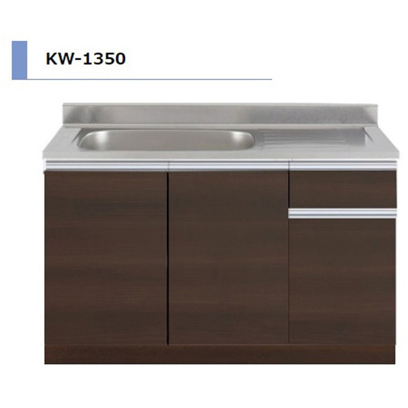 KW1350RM KWシリーズ 流し台 間口1350mm 1台 アイオ産業 【通販