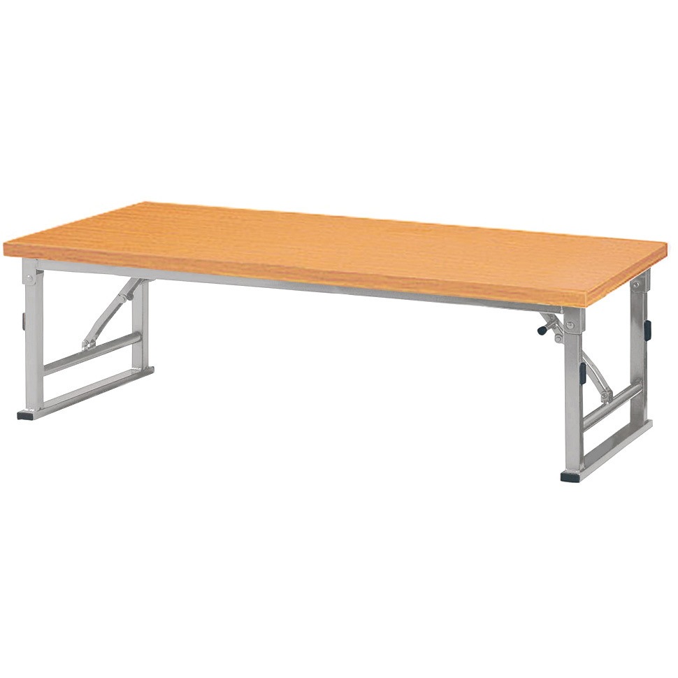 ZLP-S0945T-LB 折り畳み座卓テーブル ニシキ工業 ライトバーチ色 幅900mm奥行450mm高さ330mm  ZLP-S0945T-LB