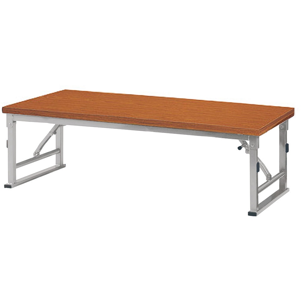 ZLP-S0945T-TK 折り畳み座卓テーブル ニシキ工業 チーク色 幅900mm奥行450mm高さ330mm  ZLP-S0945T-TK