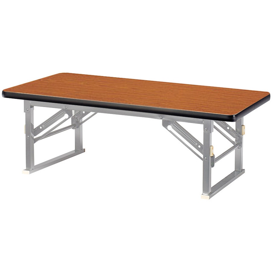 ZP-S0945S-TK 折り畳み座卓テーブル ニシキ工業 チーク色 幅900mm奥行450mm高さ330mm  ZP-S0945S-TK 18,980円