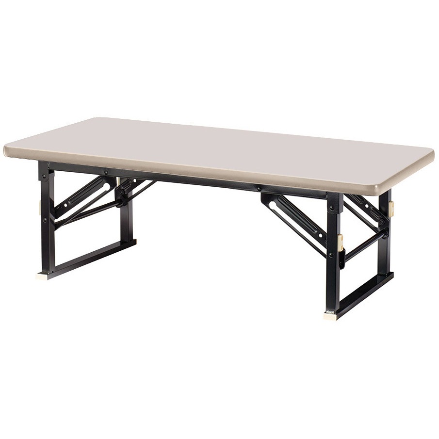 ZP-D0945S-NG 折り畳み座卓テーブル ニシキ工業 ニューグレー色 幅900mm奥行450mm高さ330mm  ZP-D0945S-NGデスク・テーブル