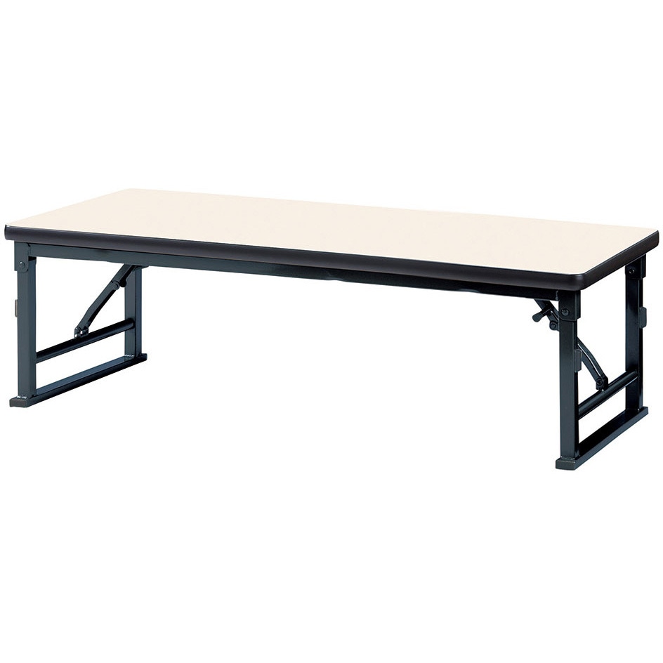 ZLP-B0945S-IV 折り畳み座卓テーブル ニシキ工業 アイボリー色 幅900mm奥行450mm高さ330mm  ZLP-B0945S-IV 23,980円