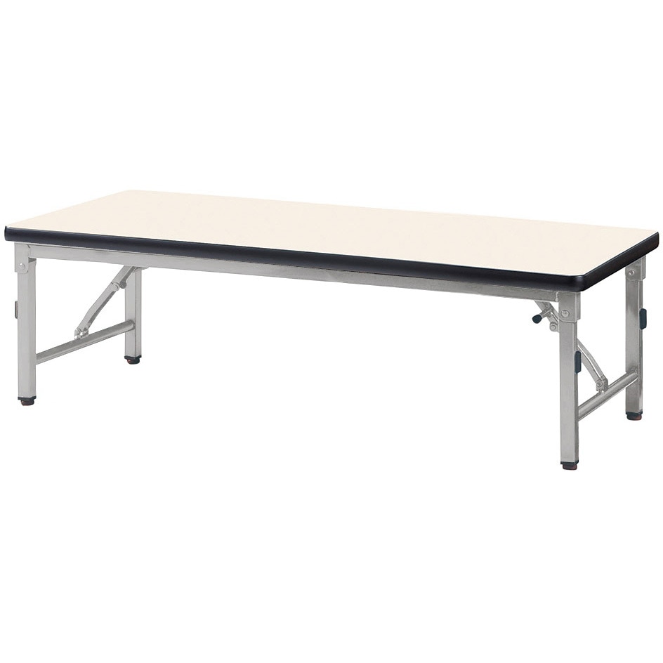 ZL-S0945S-IV 折り畳み座卓テーブル ニシキ工業 アイボリー色 幅900mm奥行450mm高さ330mm  ZL-S0945S-IV 21,980円