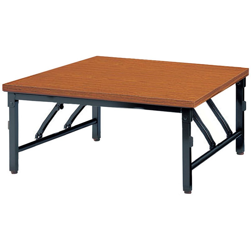 ZL-B0909T-TK 折り畳み座卓テーブル ニシキ工業 チーク色 幅900mm奥行900mm高さ330mm  ZL-B0909T-TK 23,086円