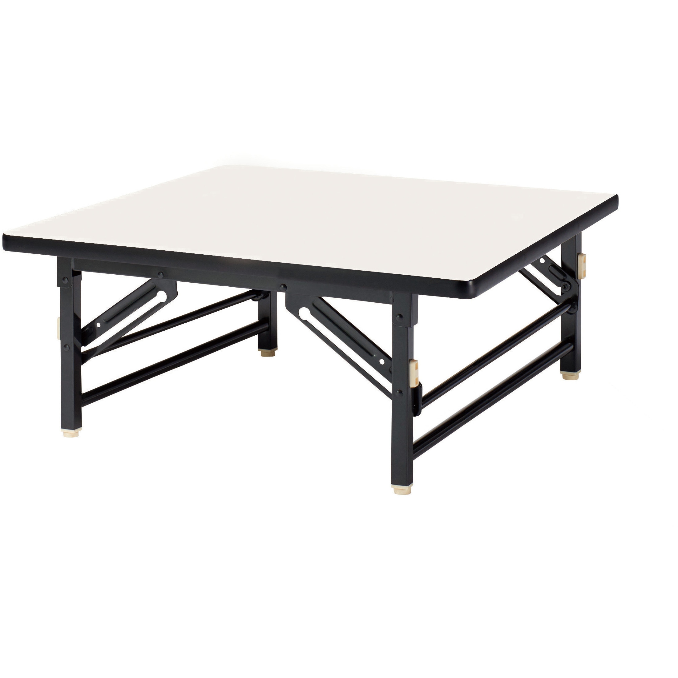 ZT-D0909S-IV 折り畳み座卓テーブル ニシキ工業 アイボリー色 幅900mm奥行900mm高さ330mm  ZT-D0909S-IV 20,866円