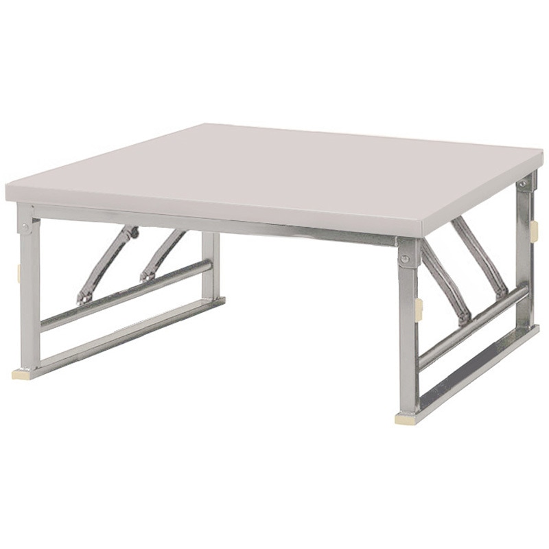 ZLP-S0909T-NG 折り畳み座卓テーブル ニシキ工業 ニューグレー色 幅900mm奥行900mm高さ330mm  ZLP-S0909T-NG