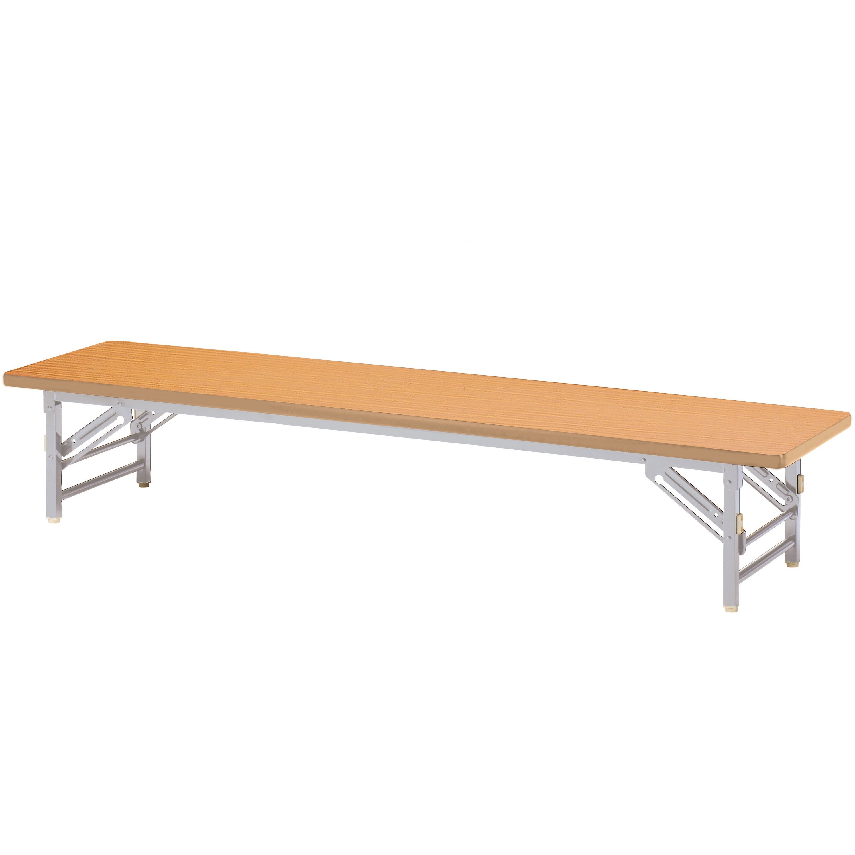 ZT-S1545S-LB 折り畳み座卓テーブル ニシキ工業 ライトバーチ色 幅1500mm奥行450mm高さ330mm  ZT-S1545S-LB 16,980円
