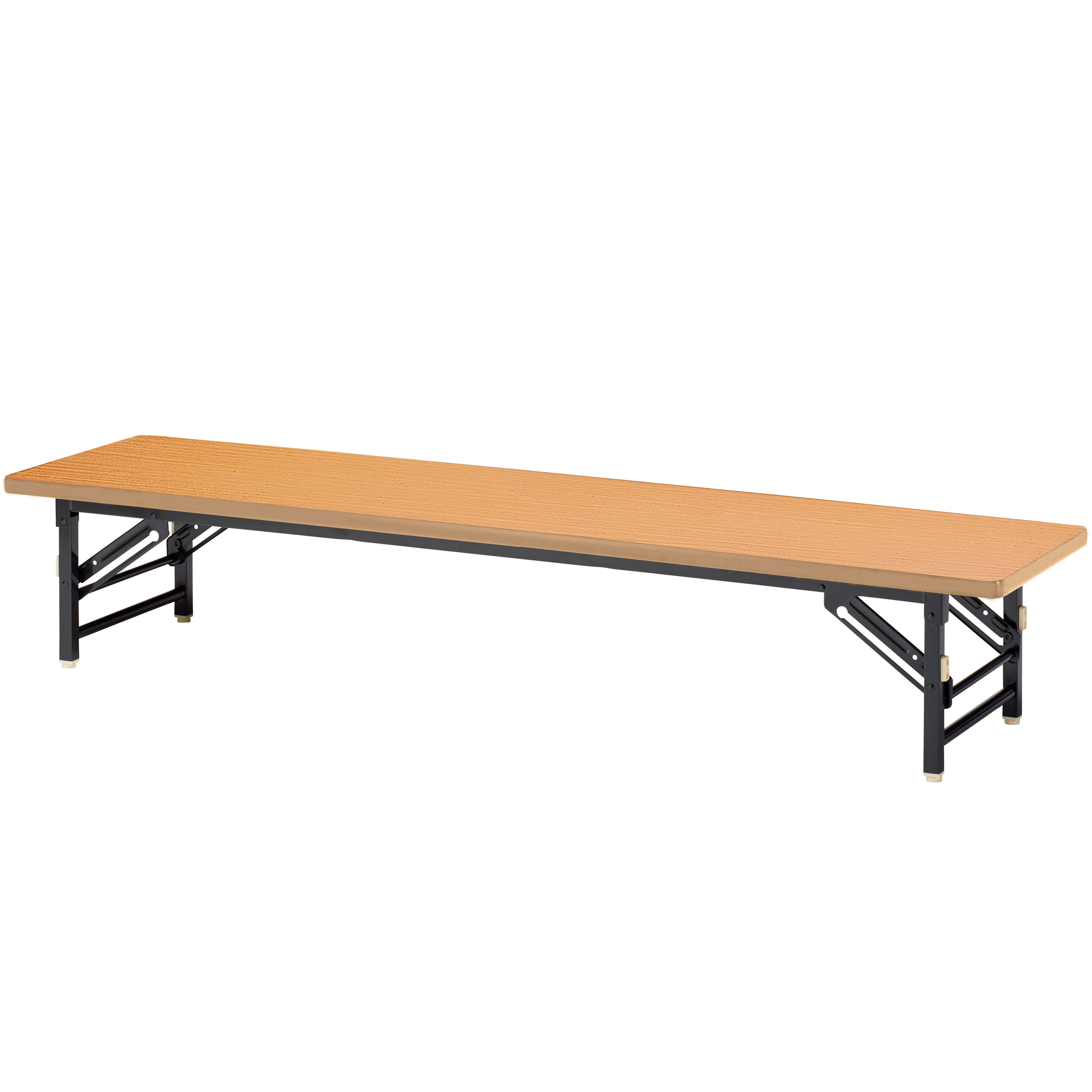 ZT-D1545S-LB 折り畳み座卓テーブル ニシキ工業 ライトバーチ色 幅1500mm奥行450mm高さ330mm  ZT-D1545S-LB 16,980円