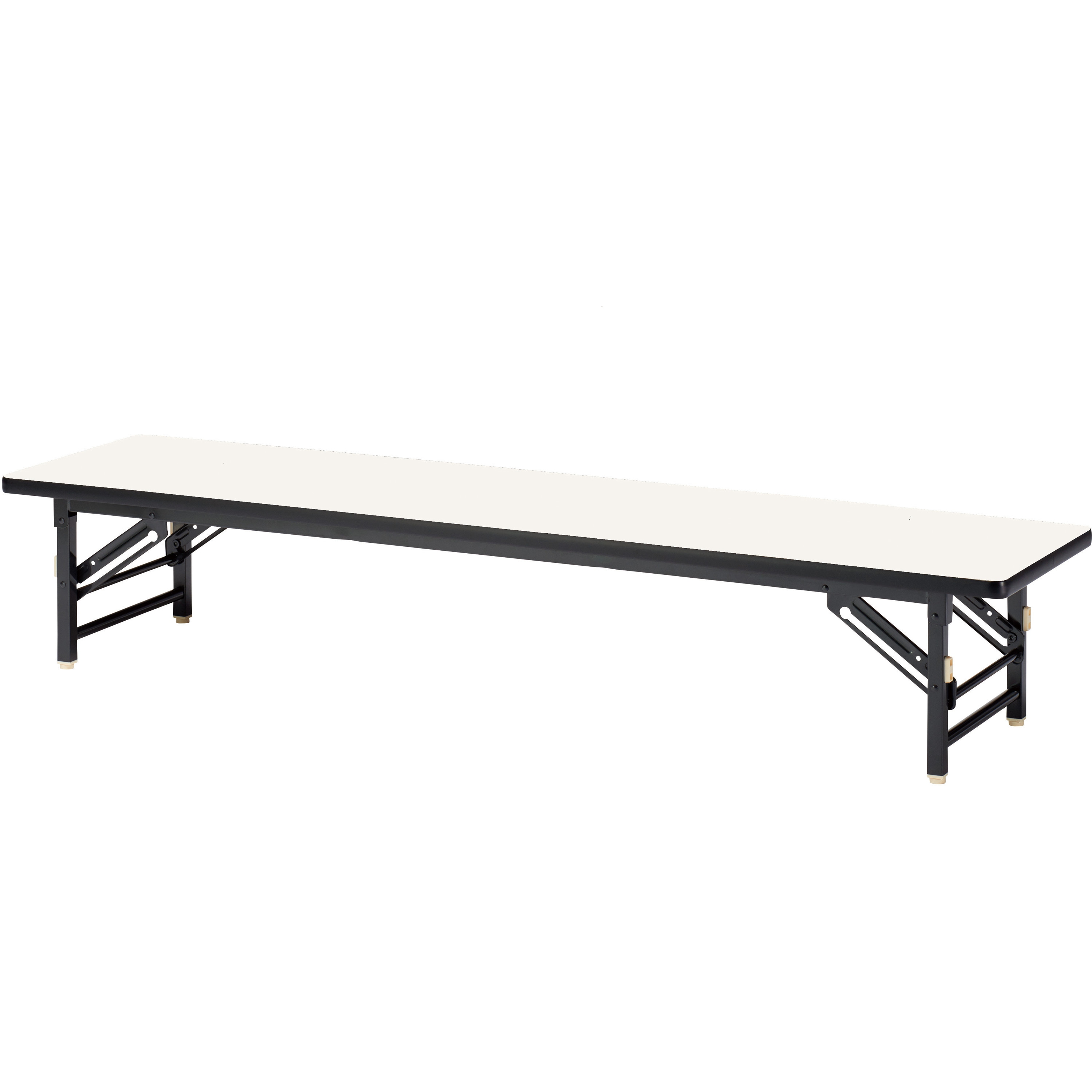 ZT-D1545S-IV 折り畳み座卓テーブル ニシキ工業 アイボリー色 幅1500mm奥行450mm高さ330mm  ZT-D1545S-IV 16,980円