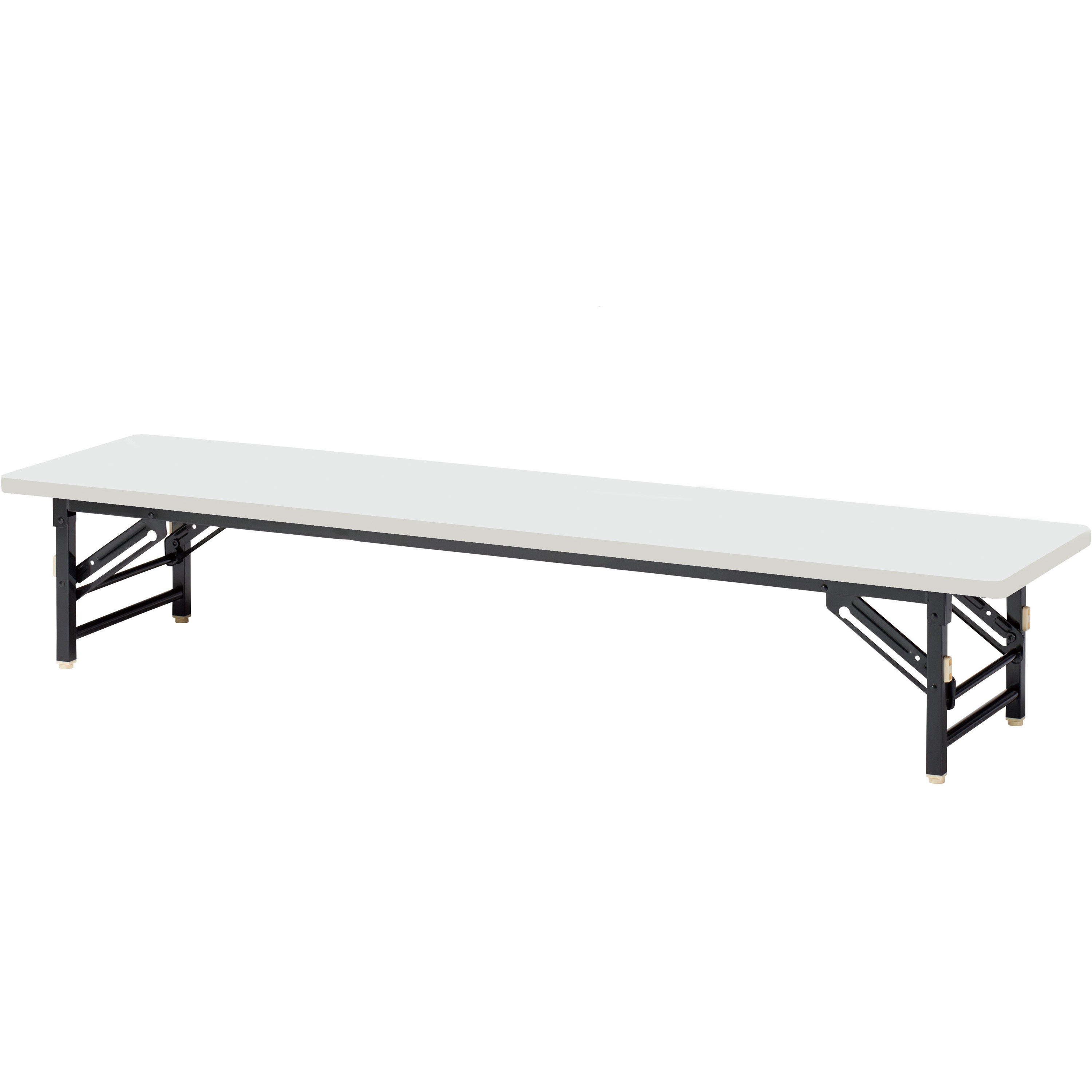 ZT-D1545S-NG 折り畳み座卓テーブル ニシキ工業 ニューグレー色 幅1500mm奥行450mm高さ330mm  ZT-D1545S-NG 16,980円